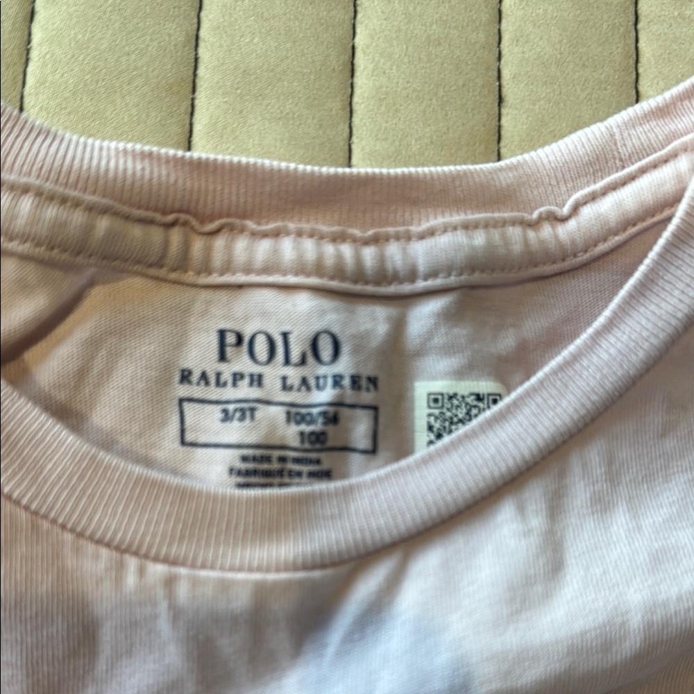 Ralph Lauren Light Pink T-Shirt - Picture 2 of 3